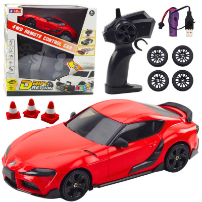 RC Driftovacie auto – červená