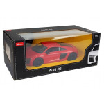 Auto Audi R8  Rastar na diaľkové ovládanie 1:14 červená RTR
