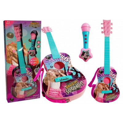 Karaoke set – gitara s mikrofónom