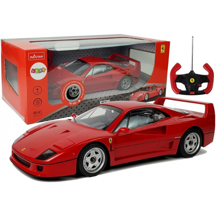 RC Auto Ferrari F40 Diaľkovo ovládané 1:14 27 Mhz - červená