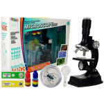 Detský vzdelávací mikroskop 900x 600x 100x