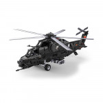 Stavebnica Helikoptéra Cada na diaľkové ovládanie čierna 989 kusov