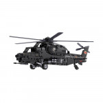 Stavebnica Helikoptéra Cada na diaľkové ovládanie čierna 989 kusov