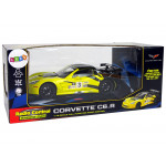 RC Športové auto Corvette 1:18 - žlté
