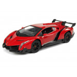 Lamborghini Veneno 1:24 RC - Červené 2,4G