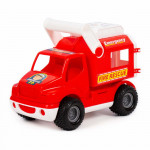 Plastové hasičské auto ConsTruck červené