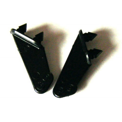 Riadiace páky typu 2, 1 mm, čierne, 2 ks