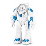 Robot Spaceman 1:32 (svetlá a zvuk, pohyblivé ramená) - biely