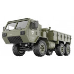 Vojenský nákladný automobil P801 1:16 RC RTR - zelený po oprave (plne funkčné)
