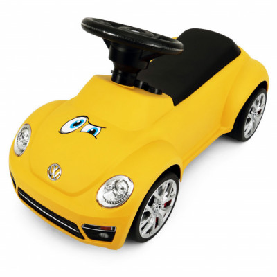 Odrážadlo Volkswagen Beetle - žltý