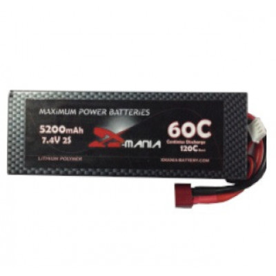 Batéria 5200mAh 7,4V 60C HardCase ManiaX