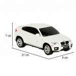 RC auto 1:24 BMW X6 - biele