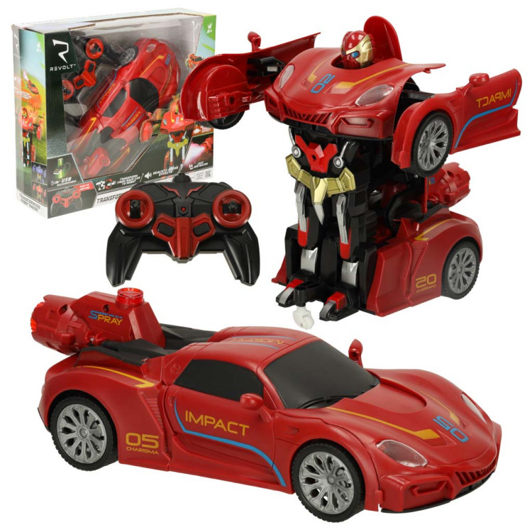 Auto na diaľkové ovládanie Transformer - červený