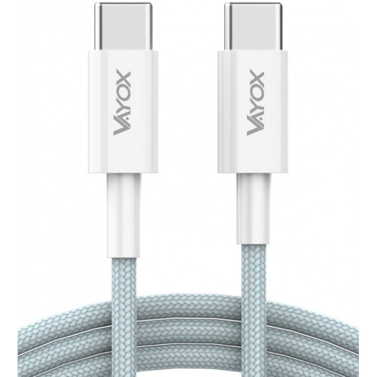 Kábel USB-C USB-C s dvoma koncami 65W 3A 1m premium
