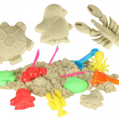 Príslušenstvo na piesok formičky na hračky lopatky 11el.
