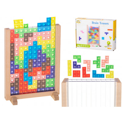 Puzzle tetris stojaca hra
