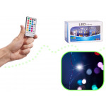 Farebné svetielka USB + diaľkové ovládanie – 3x3m, 200 LED