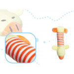 Plyšová pískacia hračka pre psa - kačica