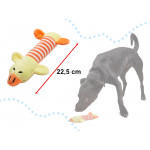 Plyšová pískacia hračka pre psa - kačica