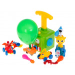 Autíčko na nafukovacie balóniky – zelené