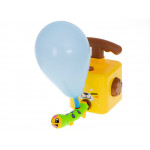Autíčko na nafukovacie balóniky – žlté