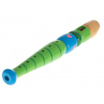Detská drevená flauta - zelená