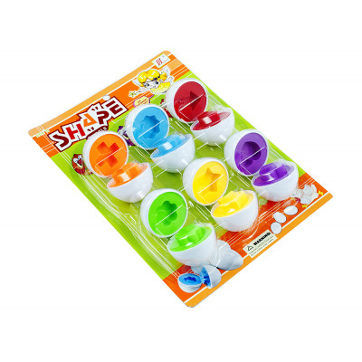 Vzdelávacia hračka vajíčko Zodpovedajúce tvary a farby