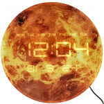 Nástenné hodiny Mars – LED displej, 32 cm