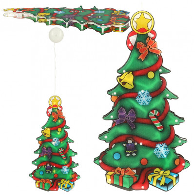 Vianočná závesná dekorácia LED 45cm – Vianočný stromček