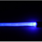 LED svietiace vodítko pre psov 2,5x120cm - modré