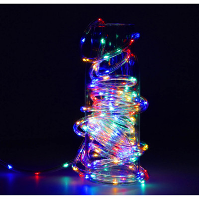 Vianočné svetielka reťaz 100 LED, 10m – viacfarebné