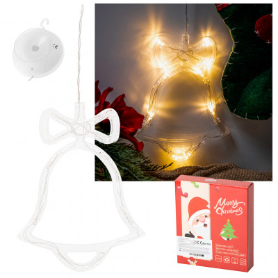 LED vianočná dekorácia – Zvonček