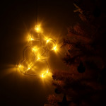 LED vianočná dekorácia – Snehuliak