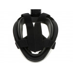 Potápačská maska na šnorchlovanie L/XL - čierna