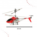 RC vrtuľník SYMA S107H 2,4 GHz RTF - červený