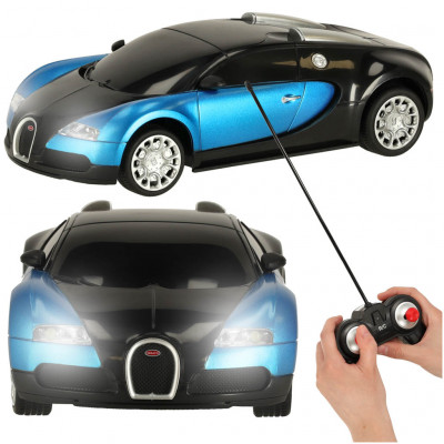 Auto Bugatti Veyron na diaľkové ovládanie 1:24  - modré