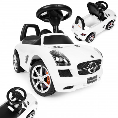 Detské odrážadlo autíčko - Mercedes biely