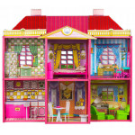 Domček pre bábiky + nábytok