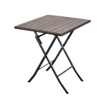 Skladací konferenčný stolík, terasový záhradný stolík, 62 cm