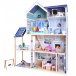 Drevený domček pre bábiky Maya Residence - 28 prvkov