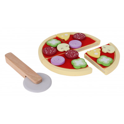 Drevená hračka - Pizza