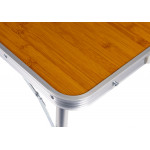 Skladací piknikový stôl - imitácia dreva