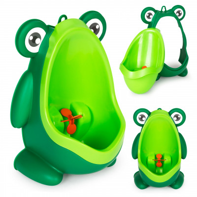 Detský pisoár žabka - zelený