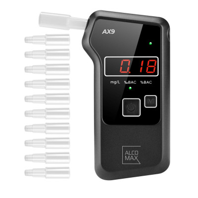 Elektrochemický alkohol tester AX9 s platinou