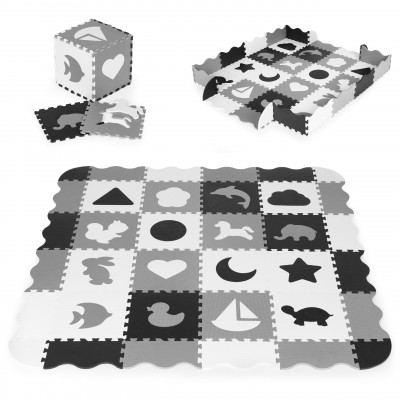 Detská penová podložka - puzzle 36 prvkov