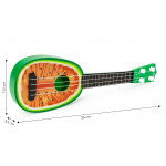 Detská ukulele gitara - melón