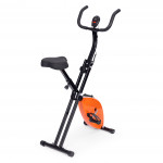 Rotopéd posilňovací bicykel mechanické počítadlo plynulé nastavenie - oranžová ModernHome