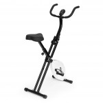 Rotopéd posilňovací bicykel mechanické počítadlo plynulé nastavenie - biela ModernHome
