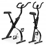 Rotopéd posilňovací bicykel mechanické počítadlo plynulé nastavenie - biela ModernHome