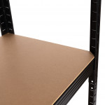 Kovový úložný regál 180x90x40 cm - 5 políc, 875 kg ModernHome